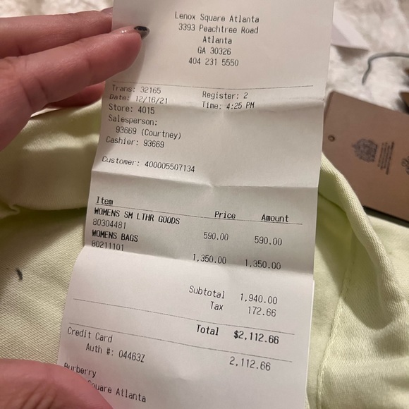 Burberry zip wallet - Picture 8 of 8